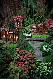 Awesome miniature replica of Chicago - all made from natural materials - at the Botanic gardens in Chicago.